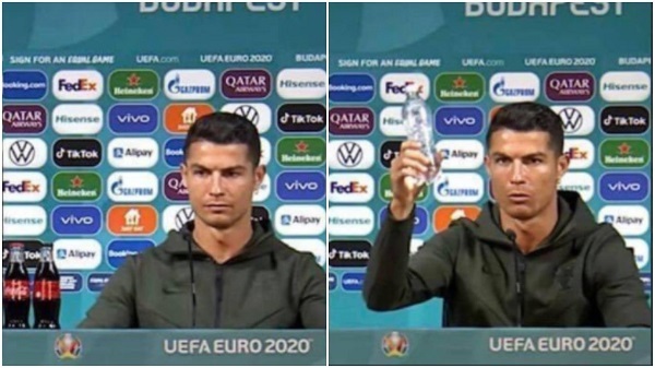 La UEFA sale en defensa de patrocinadores tras desplante de Cristiano