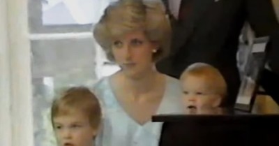 El tierno video de Lady Di, Harry y William rescatado por las redes sociales - C9N