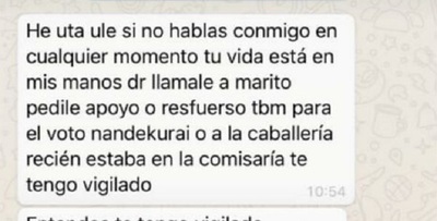 Precanditado a intendente de La Colmena denuncia amenaza de muerte - Noticiero Paraguay