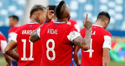 Chile consigue su primera victoria en Copa América