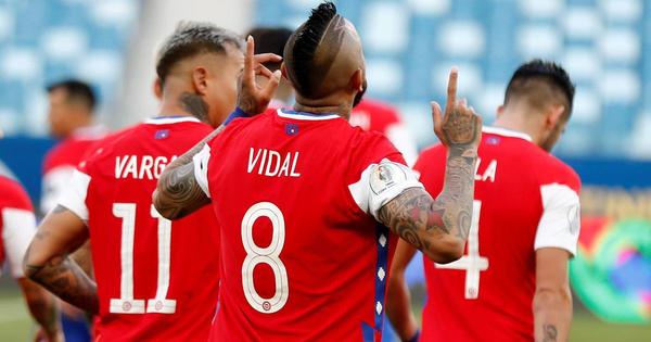 Chile consigue su primera victoria en Copa América