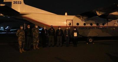 Arribaron las 12.000 vacunas donadas por Uruguay