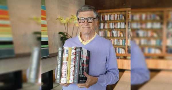 Bill Gates recomendó los cinco libros que lo han maravillado este 2021 - SNT