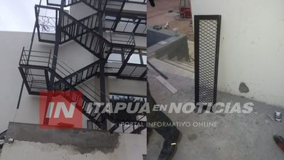 OBRERO CAYÓ DESDE UNOS 6 METROS DE ALTURA