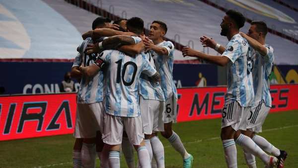 Argentina logró su primer triunfo en la Copa América