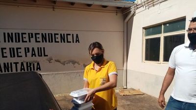 Campaña diferente con acto cultural y reparto de comidas
