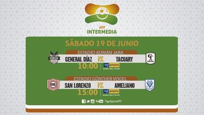 Cierre de jornada en la Intermedia
