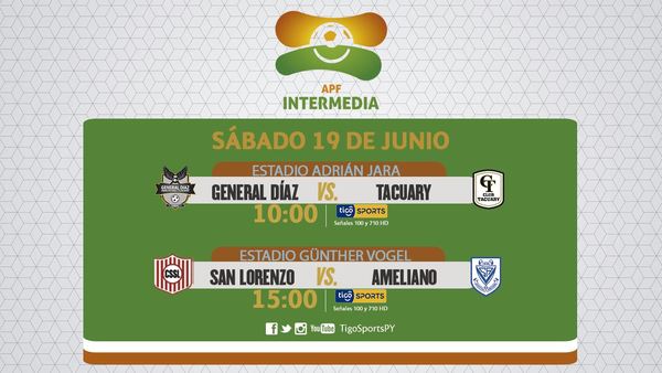 Cierre de jornada en la Intermedia