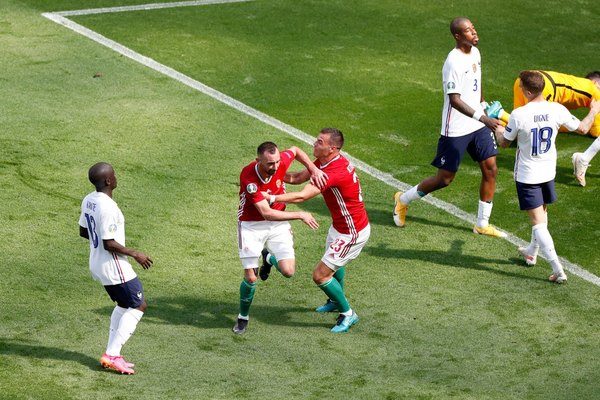 Hungría rescata un gran empate ante la máxima candidata de la Eurocopa