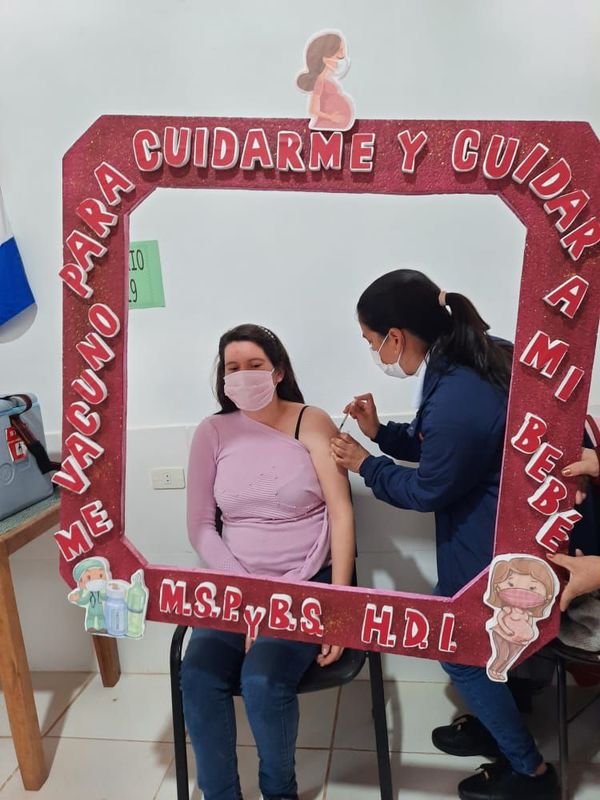 Se espera inocular hoy al total de mujeres en gestación registradas en Guairá - Nacionales - ABC Color