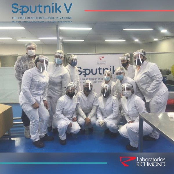 Argentina concluye fabricación de su primer lote de vacunas Sputnik V | .::Agencia IP::.