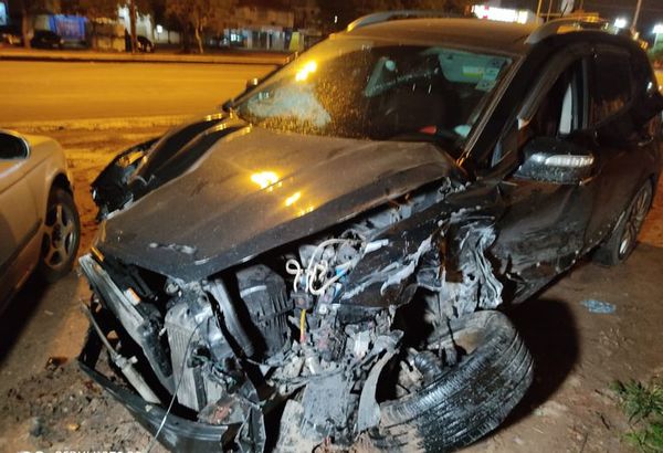 Cuádruple accidente deja daños materiales y heridos leves sobre la Transchaco - Nacionales - ABC Color