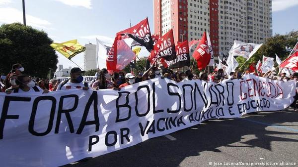 Con medio millón de muertos en Brasil, la oposición pidió en las calles la renuncia de Bolsonaro | .::Agencia IP::.