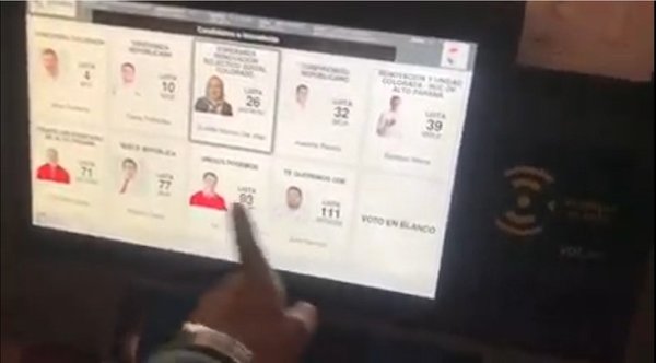 Denuncian irregularidad en máquina de votación | Noticias Paraguay