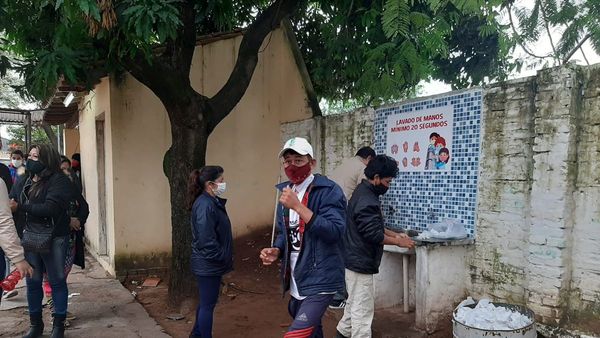 Plagueo por pocos lavamanos en locales de votación