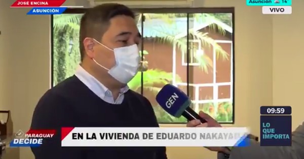 La Nación / “Estamos esperanzados en que aumente la participación”, dice único candidato liberal en Asunción