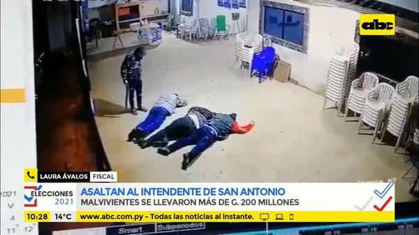 Continúa investigación de asalto a intendente de San Antonio - ABC Noticias - ABC Color
