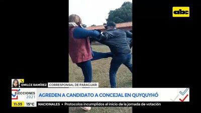 Agreden a un candidato a concejal en Quyquyhó - ABC Noticias - ABC Color