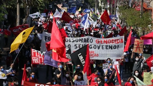 Brasil se levanta contra Bolsonaro con marchas en todo el país - ADN Digital