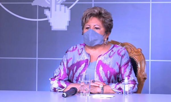 Ministra Wapenka exhortó a “defender nuestra democracia”