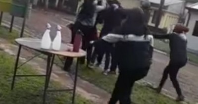 La Nación / Apoderadas de movimientos de la ANR se toman a golpes en General Delgado