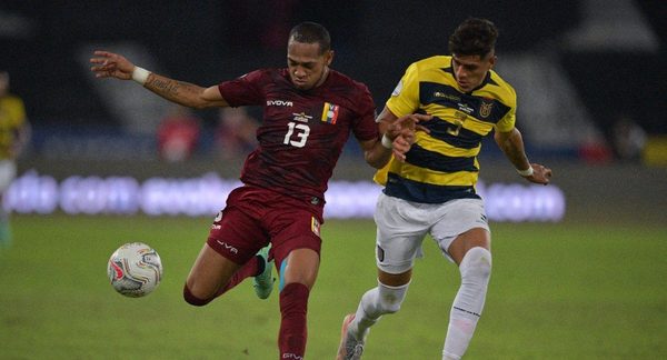 Una valiente Venezuela rescata un agónico empate ante Ecuador en Río