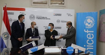 La Nación / Unas 540.000 jeringas descartables donan al Ministerio de Salud