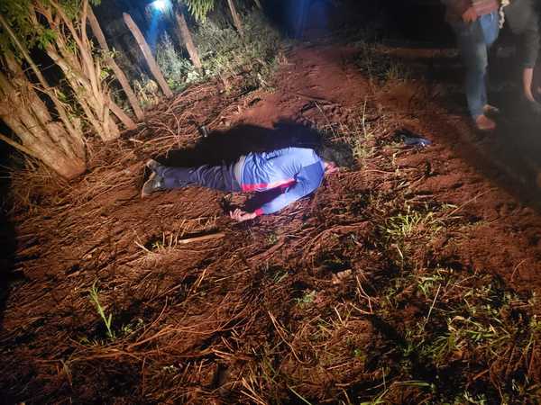 Matan a un HOMBRE al costado de la Ruta 07