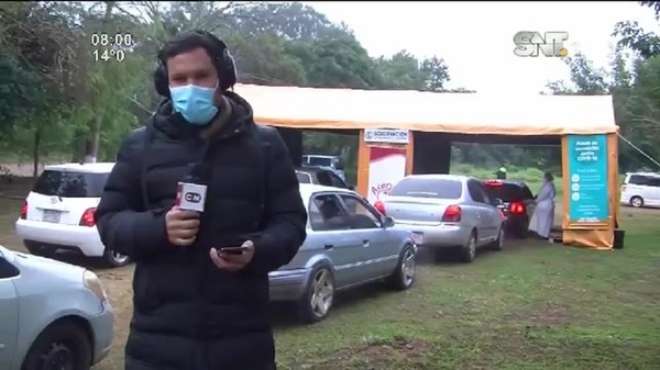 AUTOVAC habilitado en la playa de Areguá - SNT