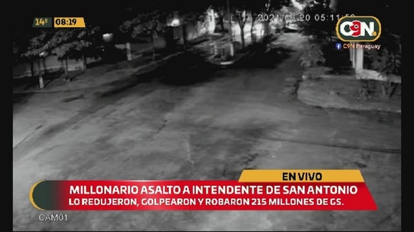 Investigan millonario asalto a Intendente de San Antonio - C9N