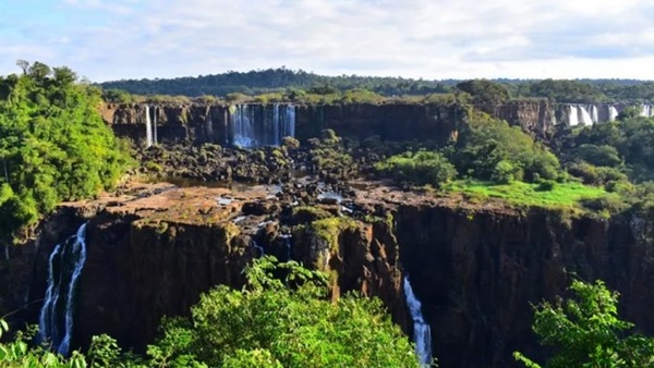 Cataratas del Yguazú refleja preocupante sequía