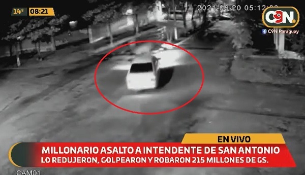 Asalto a intendente: Investigarán robo y origen del dinero