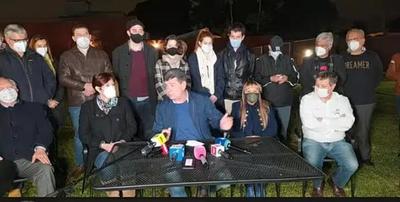 Alegre anunció que trabajará por la unión del PLRA