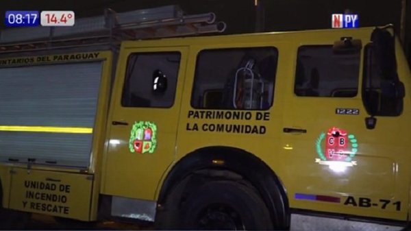 Bomberos son amenazados por sujeto armado | Noticias Paraguay