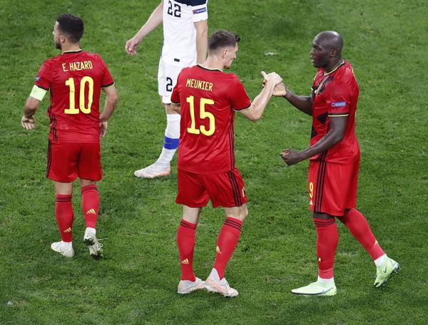 Pleno belga ante una heroica Finlandia - Fútbol Internacional - ABC Color