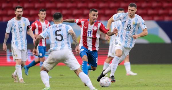 Paraguay cae por la mínima ante Argentina