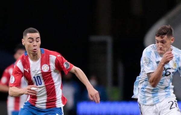 Copa América: Paraguay cae 1-0 ante Argentina que se metió a cuartos