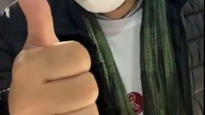 "Te voy a vacunar", dijo Guillermo Sequera y rompió el frío
