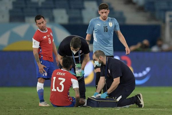 Erick Pulgar y Guillermo Maripán sufren lesiones tras choque con Uruguay - Fútbol Internacional - ABC Color