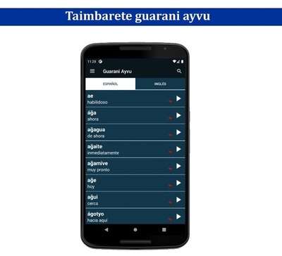 'Ayvu', la novedosa y necesaria aplicación para aprender guaraní, castellano e inglés