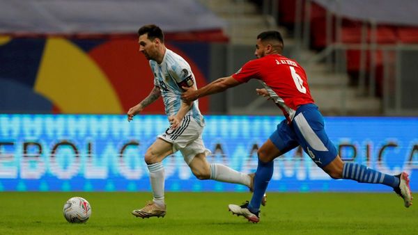 El paraguayo que intercambió camiseta con Messi