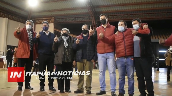 CÉSAR ROJAS BUSCA TOTAL UNIDAD DEL PARTIDO Y ENCARNACENOS, SE REUNIÓ CON ORIOL ACOSTA.