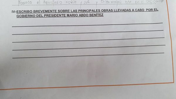 Polémica por pregunta de examen a niños sobre obras de Marito