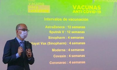 Salud llama a completar segunda dosis a más de 40 mil personas