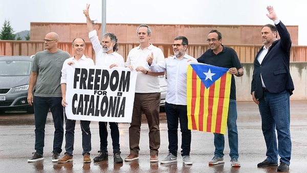 Liberaron a los nueve separatistas catalanes indultados por el Gobierno español | .::Agencia IP::.