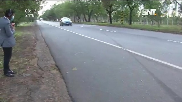 Autopista Silvio Pettirossi: Corroboramos el lugar del accidente - SNT