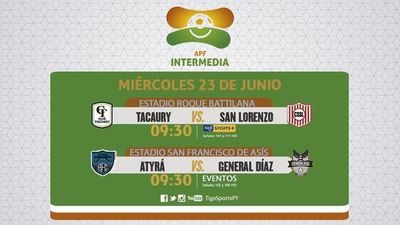 Sigue la jornada 14 de la Intermedia