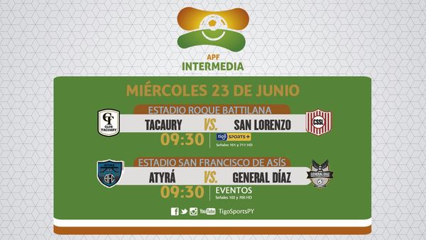 Sigue la jornada 14 de la Intermedia