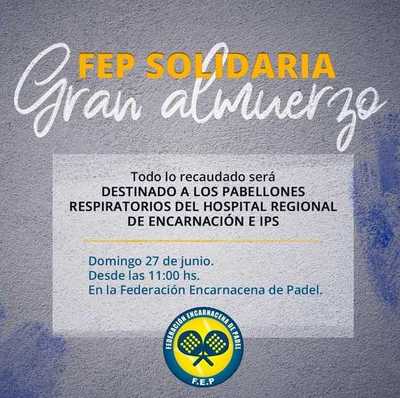 ESTE DOMINGO TE ESPERA LA GRAN COMILONA SOLIDARIA