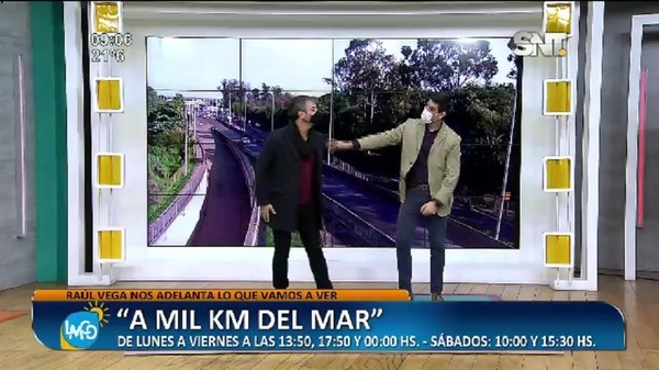 Raúl Vega nos adelantó lo que vamos a ver en 'A mil KM del mar' - SNT